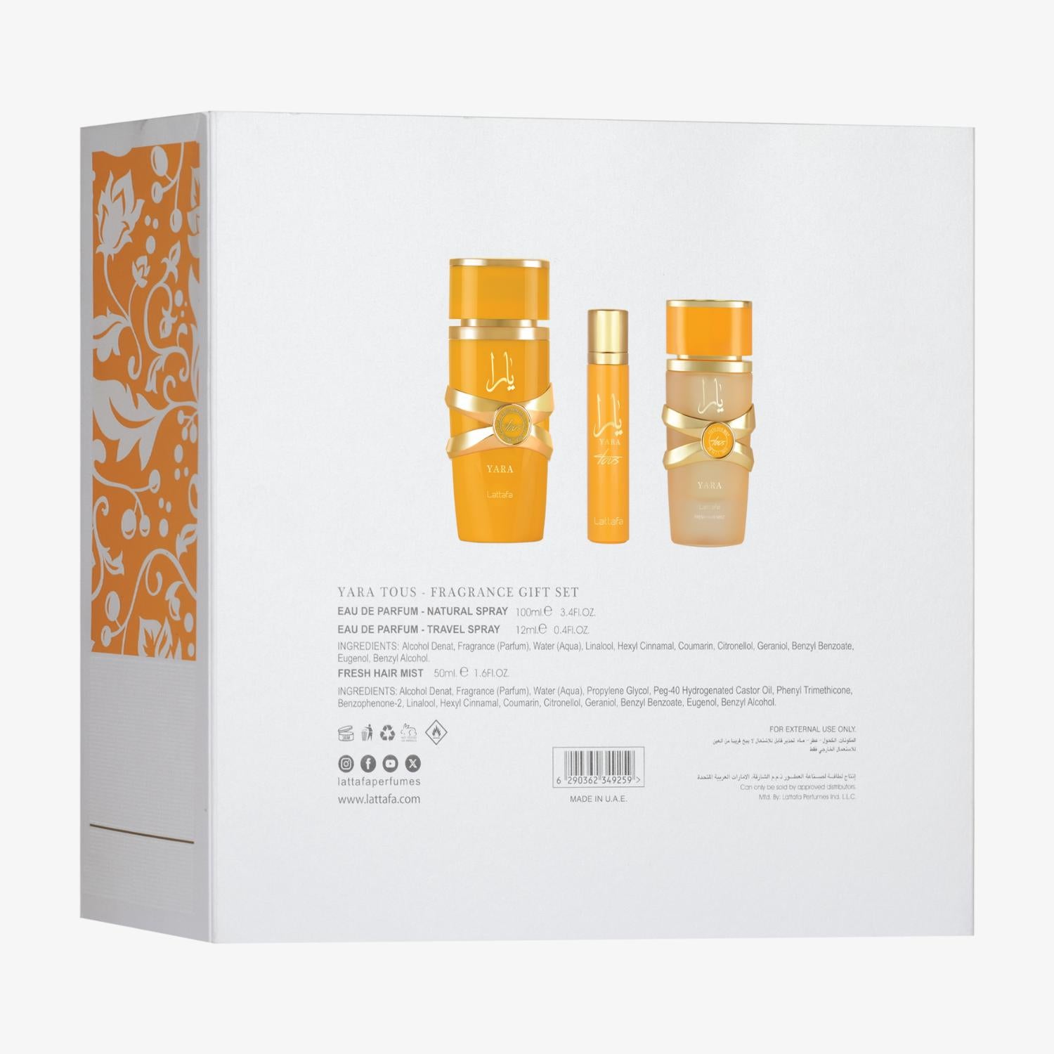 Yara Tous 3pcs Gift Set - Image 3